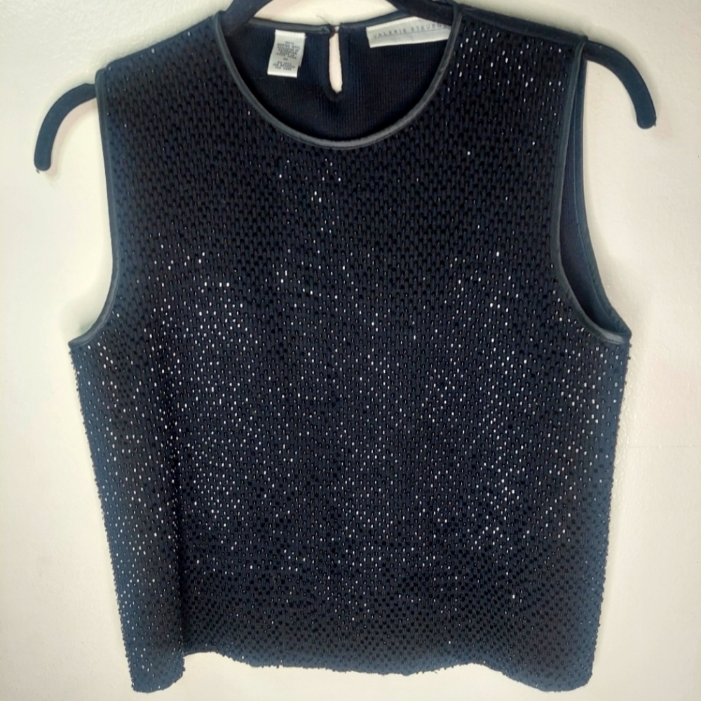 Valerie Steven's studded top